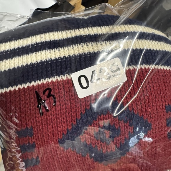 Vintage JCPenney Sweater Mens Small Cream Fair Isle Cable Knit Pullover 80s - Picture 6 of 6